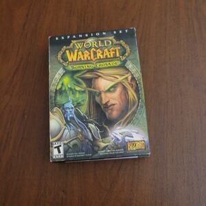 World of Warcraft The Burning Crusade (PC, 2007) Expansion Set 4 Game CD-ROMS